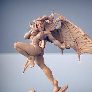 Succubus Female Tiefling Premium dnd Miniature Mini Figure Figurine | 30910