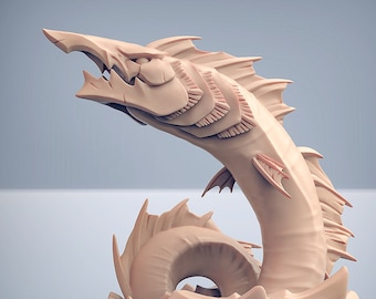 Triton Eel A DnD-miniaturen compatibel met 28 mm 32 mm fantasymini's | 30314