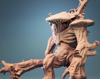 Sovereign Myconid Fungus Folk Premium dnd Miniature Mini | 28mm 32mm to 100mm | Resin 3D Printed | 30558
