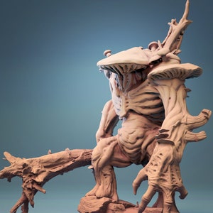 Sovereign Myconid Fungus Folk Premium dnd Miniature Mini | Sanded & Primed | 28mm 32mm to 100mm | Resin 3D Printed | 30558