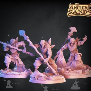 Undead Guard Premium dnd Miniature Mini | 28mm 32mm to 100mm | Resin 3D Printed | 41533_35