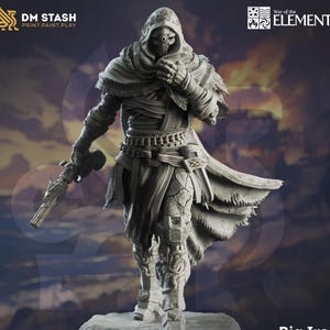 Assassin Rogue Premium dnd Miniature Mini Figure Figurine | 28mm 32mm up to 100mm | 50441