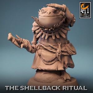 Bullywug Grung Frogfolk Frog Folk v7 Premium dnd Miniature Mini | Resin 3D Printed | 28mm 32mm up to 100mm | 43929