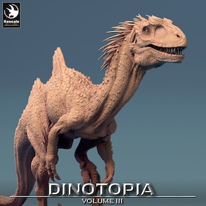 T-Rex Tyrannosaurus Rex Dinosaur v9 Premium dnd Miniature Mini | Monster | Resin 3D Printed | 28mm 32mm 100mm | 44733