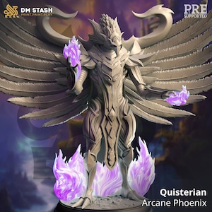 Aasimar Paladin Angel Premium dnd Miniature Mini Archangel Celestial Resin 3D Printed | 50176