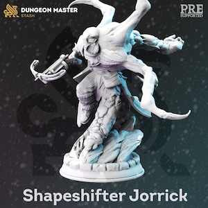 Barbarian Archer Ranger Knight Paladin Cleric Premium dnd Miniature Mini Warrior | Resin 3D Printed| 28mm 32mm 100mm |50412