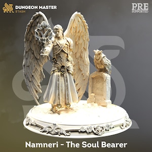 Aasimar Paladin Human Angel Premium dnd Miniature Mini Archangel Celestial Resin 3D Printed | 50279