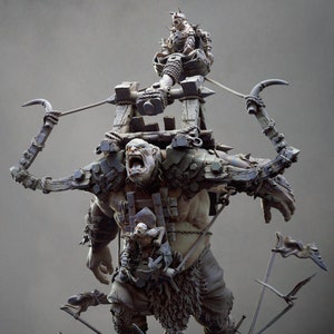Ogre Catapult Premium 3D Printed Fantasy Tabletop Miniatures - Etsy