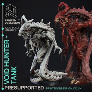 Void Hunter Tank Premium dnd Miniature Mini | Resin 3D Printed | 21377