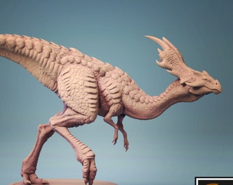 Austriceratops Dinosaur A DnD miniatures compatible with 28mm 32mm fantasy minis | 30613