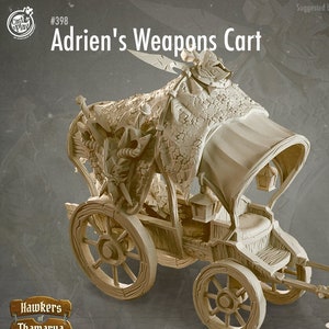 Caravan Weapon Premium Dnd Mini Miniature Figure Figurine 28mm 32mm to 100mm Resin 3D Printed | 41568