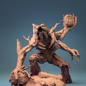 Ent Treant Treeman Treefolk v10 Premium dnd Miniature Mini | Resin 3D Printed | 28mm 32mm to 100mm | 30567
