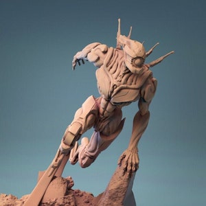 Miniatura Droid Robot Premium Sci Fi | 28 m 32 mm a 100 mm | Impresso em resina 3D | 30577