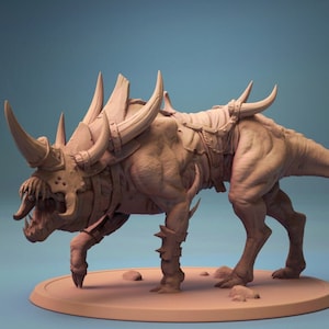 Hellhound Hell Hound v2 Premium dnd Miniature Mini Figurine Figure | 28mm 32mm to 100mm | Resin 3D Printed | 30602