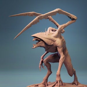 Demon Premium dnd Miniature Mini | 28mm 32mm to 100mm | Resin 3D Printed | 30575