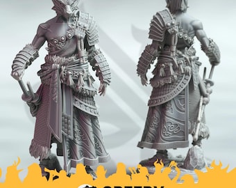 Japanese Samurai Ronin X18 | 30mm Scale Feudal Infantry