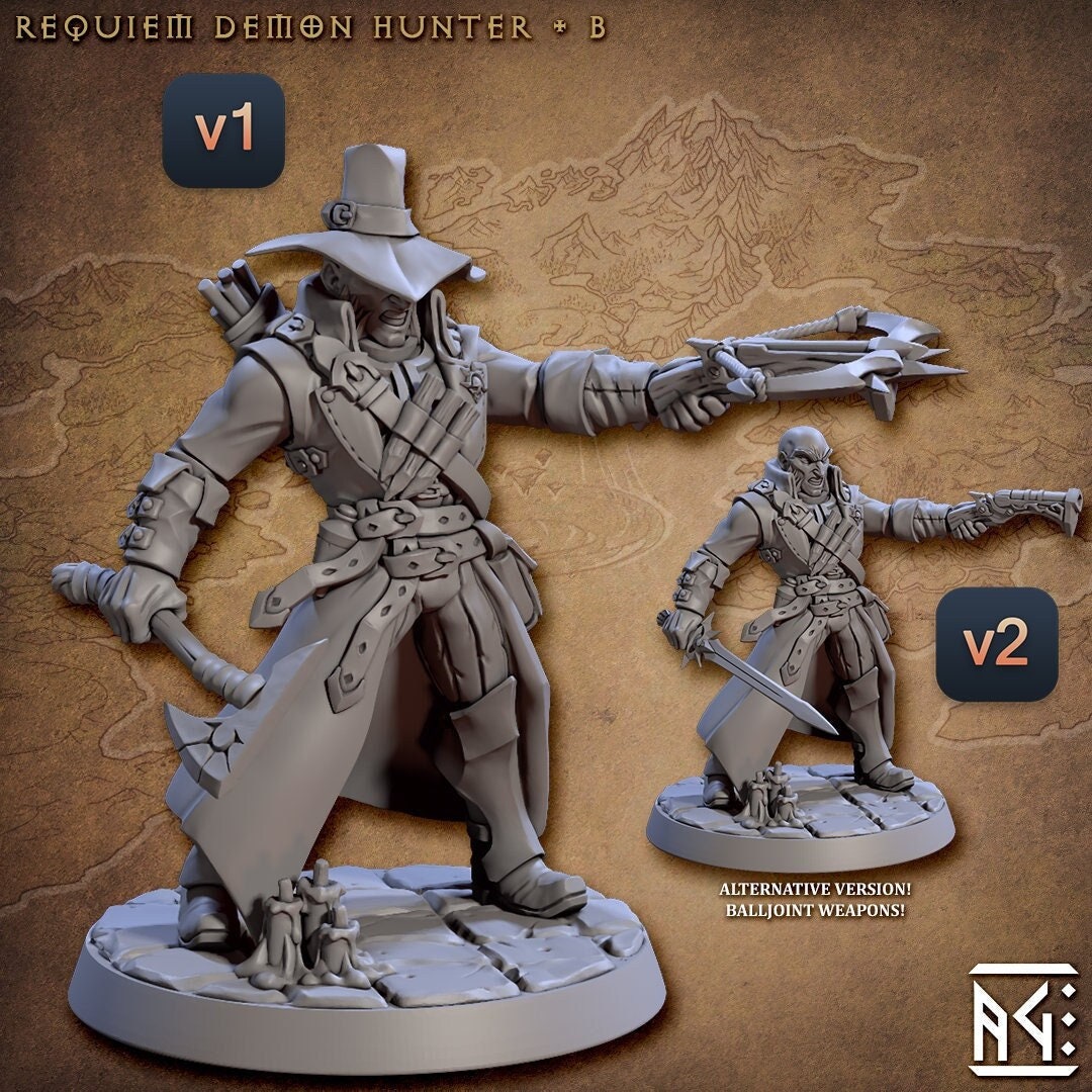 Ranger Premium Dnd Miniature Mini 28mm to 100mm | Archer Shooter Human ...