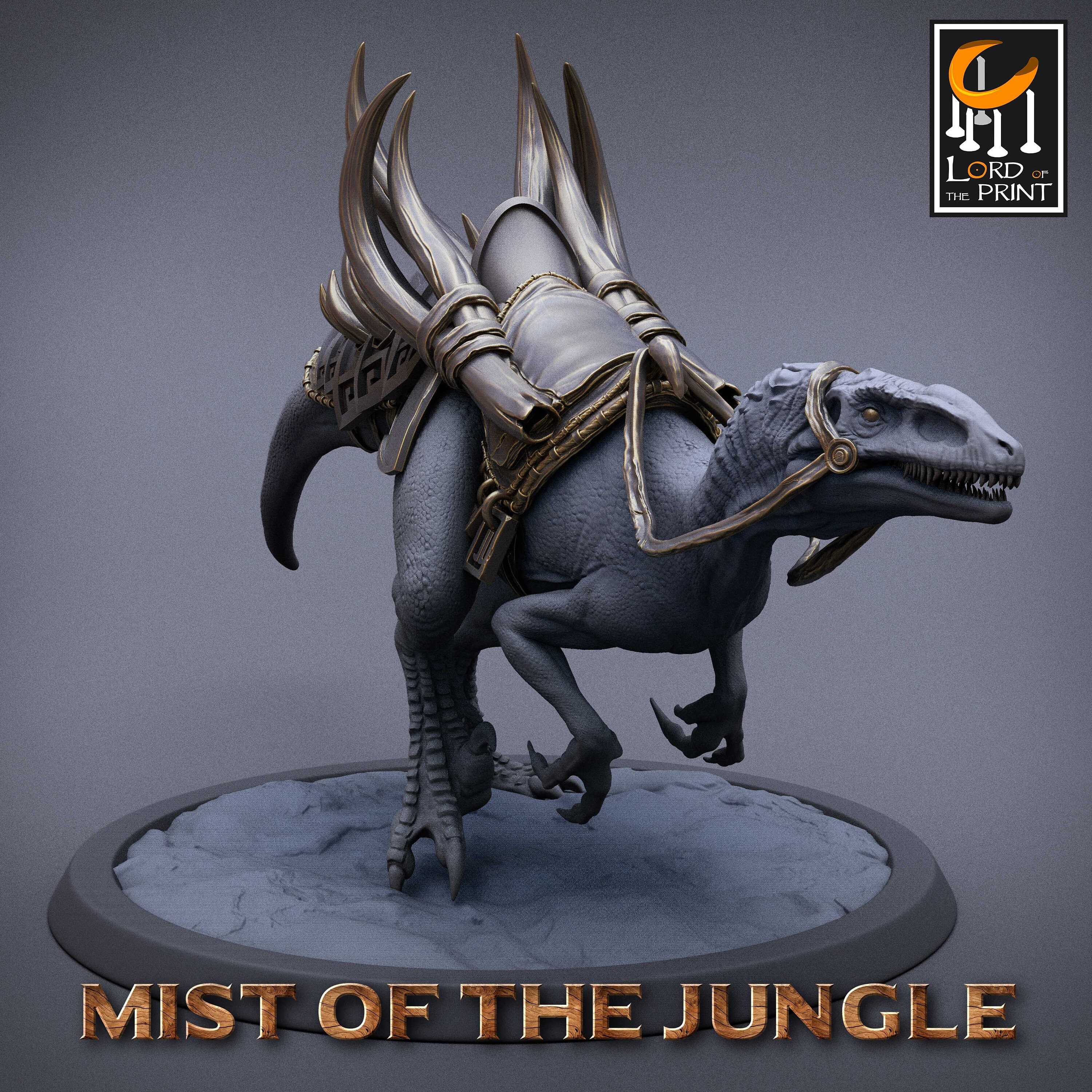 Raptor Level 2 V4 Dnd Miniatures Compatible With 28mm 32mm Fantasy ...