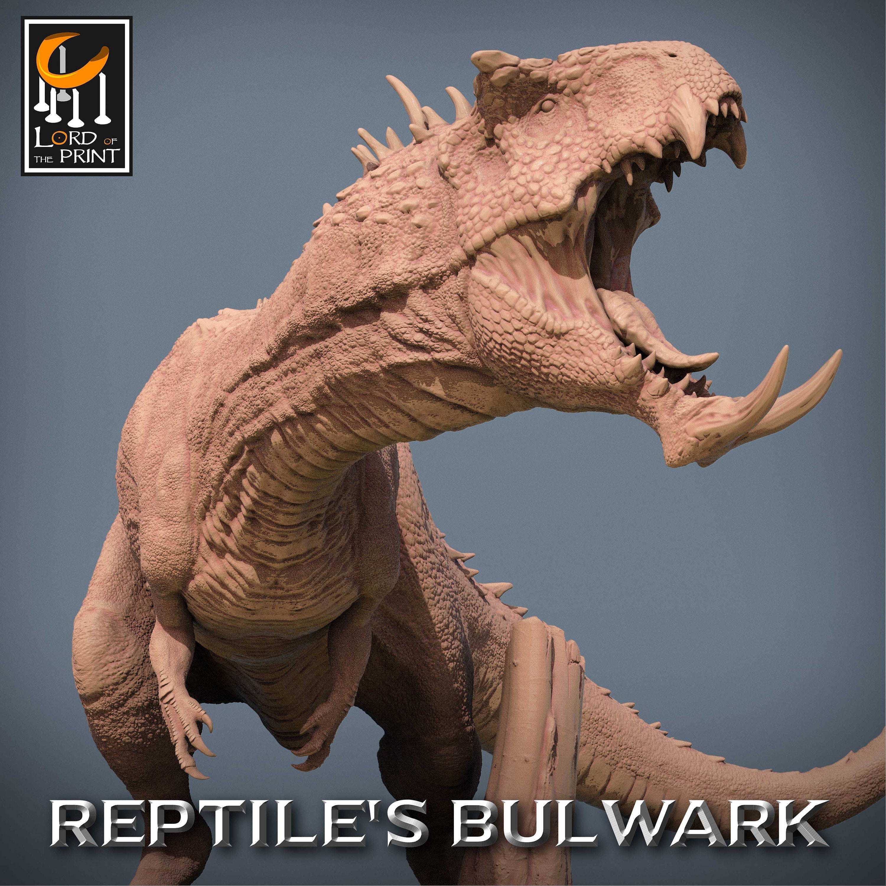 T-Rex Tyrannosaurus Rex Dinosaur Premium dnd Miniature Mini | Monster | Resin 3D Printed | 28mm 32mm up to 100mm | 43648