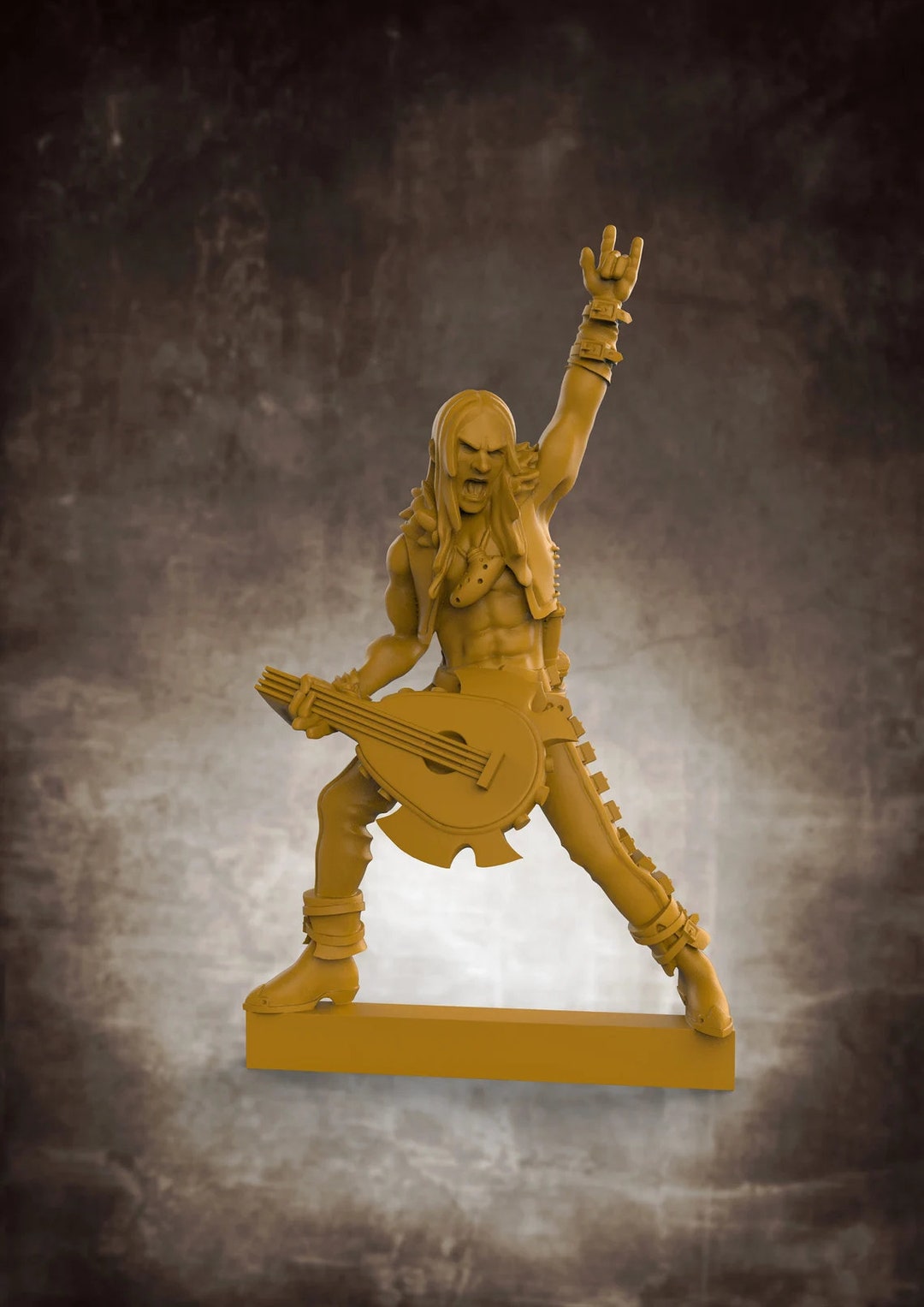 Human Male Bard | Premium 3D Printed Fantasy Tabletop Miniature 28mm ...