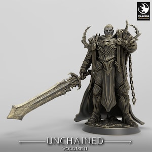 Eidbrecher Paladin Ritter Kleriker König v3 Premium und Miniature Mini Krieger | Harz 3D Gedruckt | 28mm 32mm 100mm|44552