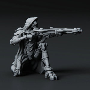 Sniper Warforged | Premium 3D Printed Fantasy Tabletop Miniatures 28mm to 100mm | dnd   20432