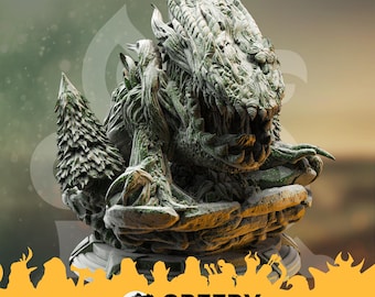 Giant Frog DnD-miniaturen compatibel met 28 mm 32 mm fantasymini's 50624 DM0522