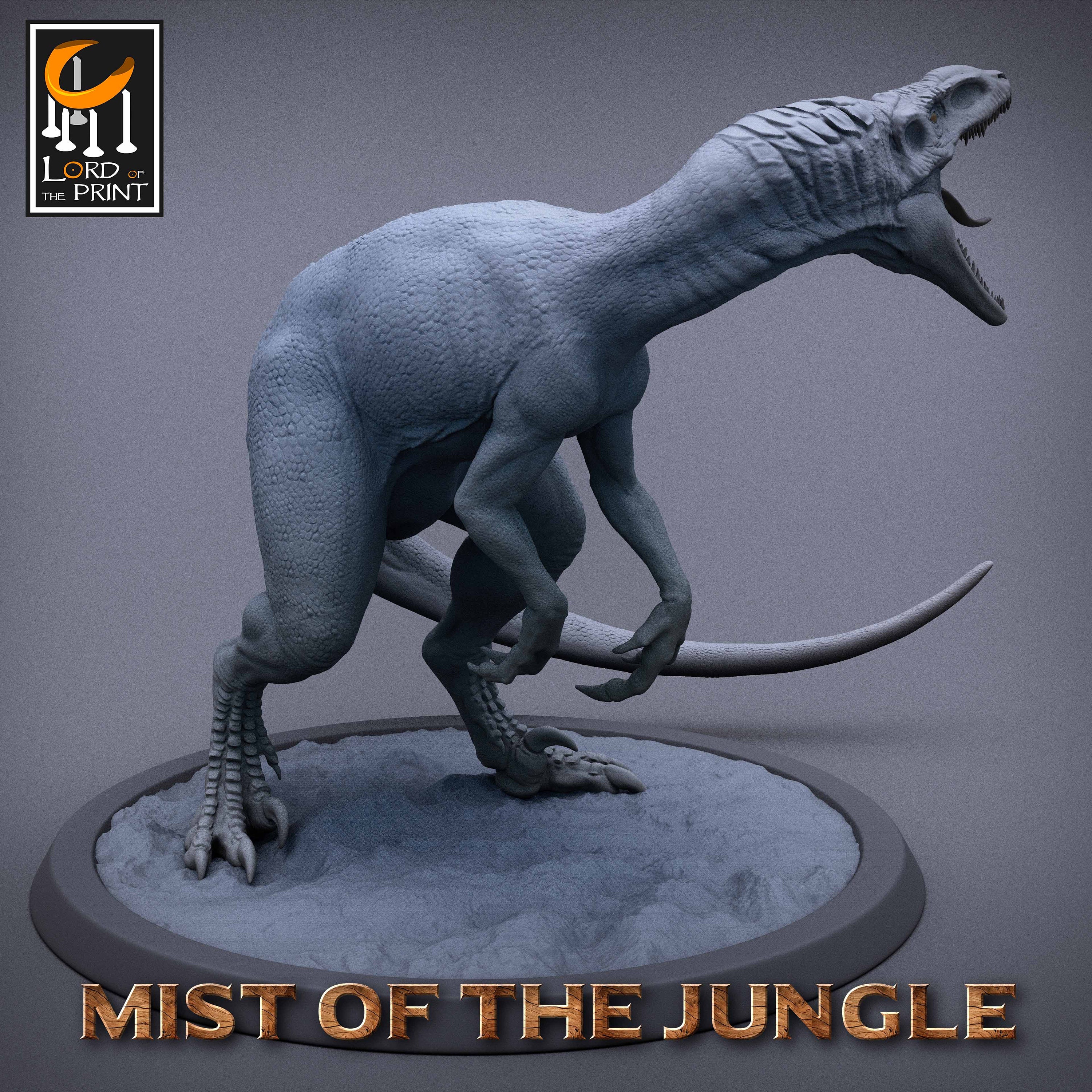 Raptor V8 Dnd Miniatures Compatible With 28mm 32mm Fantasy Minis ...