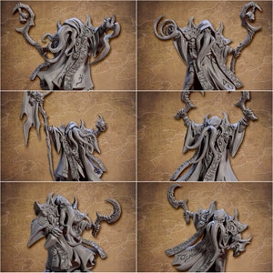 6x Mindplayer Pack Premium dnd Miniature Mini | Resin 3D Printed 30095_00