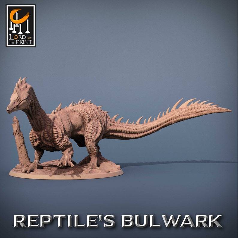 Giant Lizard Wild V Dnd Miniatures Compatible With 28mm 32mm Fantasy ...