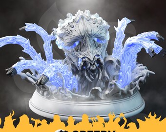 Giant Spider DnD miniatures compatible with 28mm 32mm tabletop fantasy minis 50631 DM0622