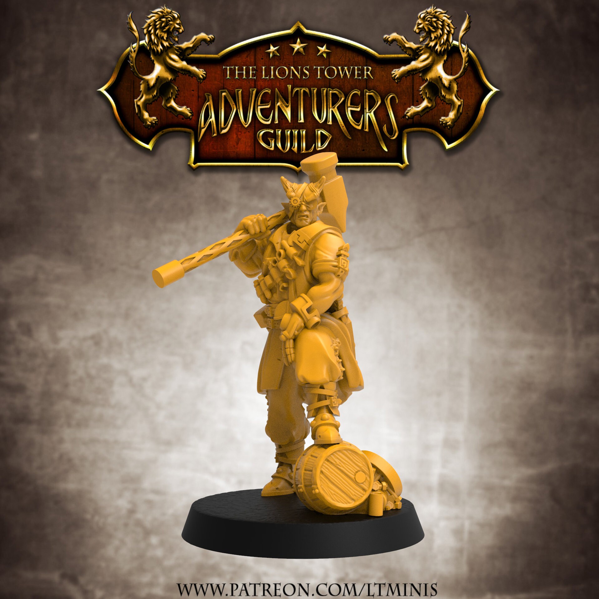 Artificer Premium 3D Printed Tabletop Miniatures 28mm to Etsy