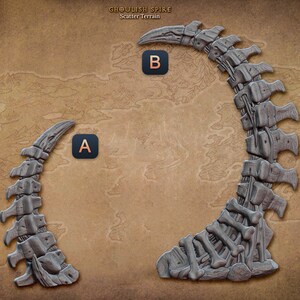 Bones Husks Tusks Premium dnd Decor Terrain | Resin 3D Printed | 30483
