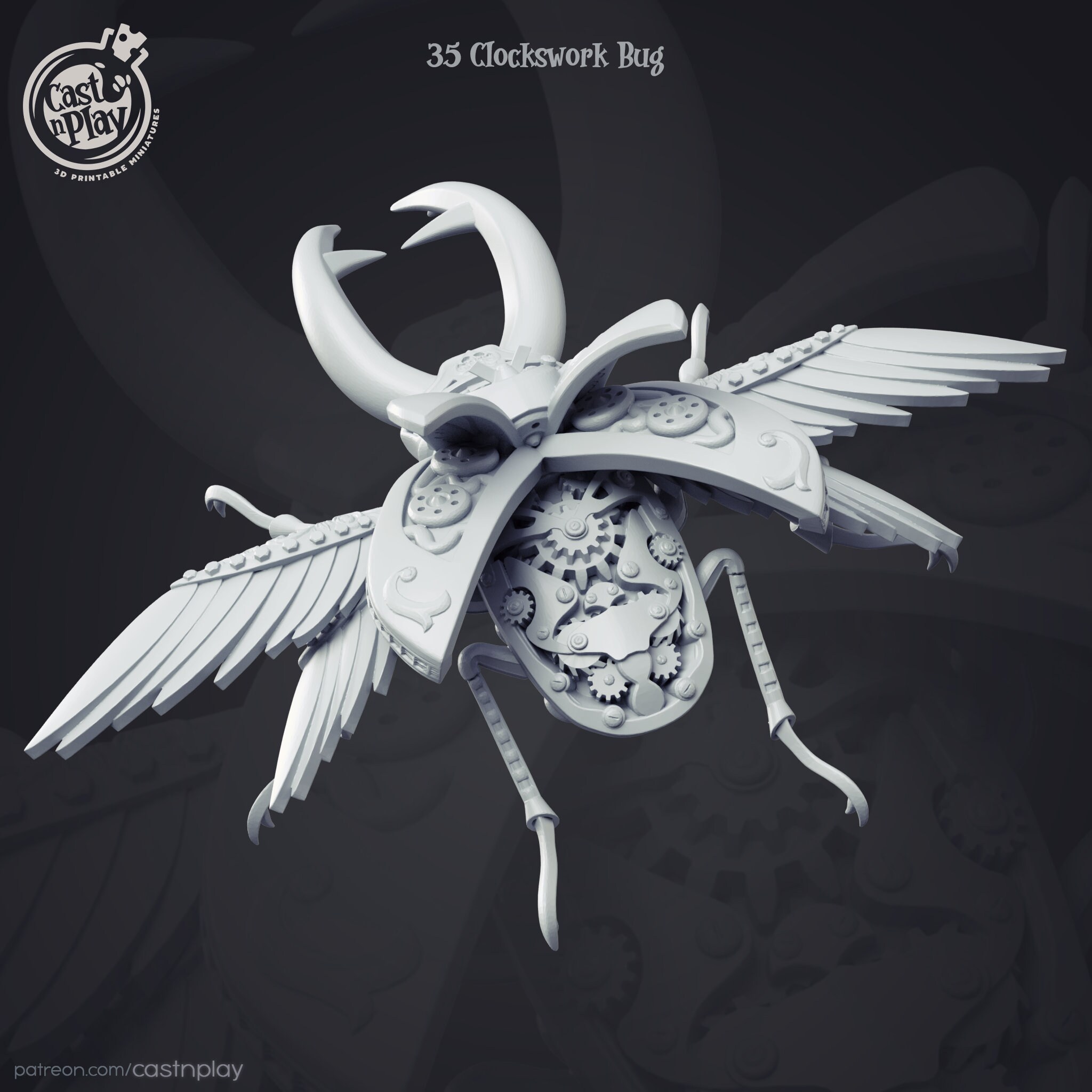 Clockwork Beetle - Etsy