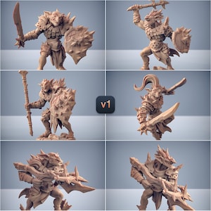 6x Hobgoblin Pack v1 Premium dnd Miniature Mini Resin 3D Printed | 30325_30