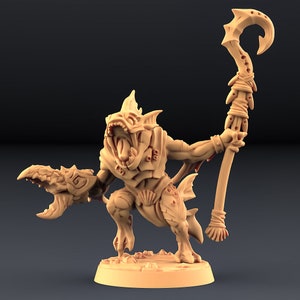 Fishfolk Merfolk 5 | Premium 3D Printed Tabletop Miniatures 28mm 32mm to 100mm |     dnd  20283