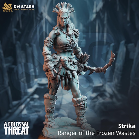 24-25 Bataleon Goliath 156cm　新品未使用 Female Goliath Barbarian Ranger Dnd Miniatures Compatible With