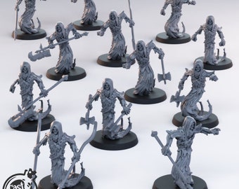 Ghosts Spirits | Premium 3D Printed Fantasy Tabletop Miniatures 28mm 32mm up to 100mm |    dnd  20258