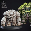 Stone Golem Miniature Premium dnd Mini Figure Figurine | Fantasy Tabletop Miniatures 28mm 32mm to 100mm | 21463 product logo