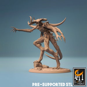 Tormentor Infernum Demon v2 Premium Dnd Mini Miniature Figure Figurine 28mm 32mm to 100mm Resin 3D Printed 44263