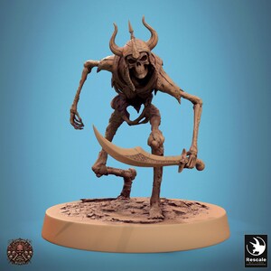 Zombie Undead Skeleton v8 DnD Miniaturen kompatibel mit 28 mm 32 mm Fantasy Minis | 46193