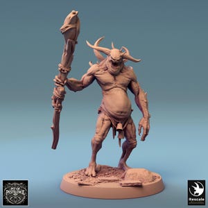 Demon Undead Putrid Servant v4 Premium dnd Miniature Figure Figurine | Resin 3D Printed | 28mm 32mm up to 100mm | 44789