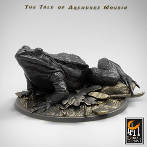 Wild Frog Jump Beast v3 Premium dnd miniatuur mini | 3D-geprint hars | 28 mm 32 mm tot 100 mm | 43352