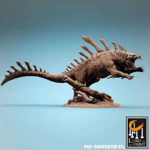 Hell Hound Marauder v2 Premium dnd Miniature Mini | Flesh Hounds HellHound | 43452
