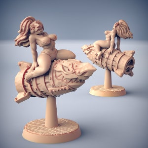 Female Sexy Beauty Pin-up | Premium 3D Printed Female Tabletop Miniature 28mm to 100mm | dnd   and Dragon | 20913