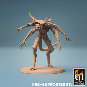 Tormentor Infernum Demon v1 Premium Dnd Mini Miniature Figure Figurine 28mm 32mm to 100mm Resin 3D Printed 44262
