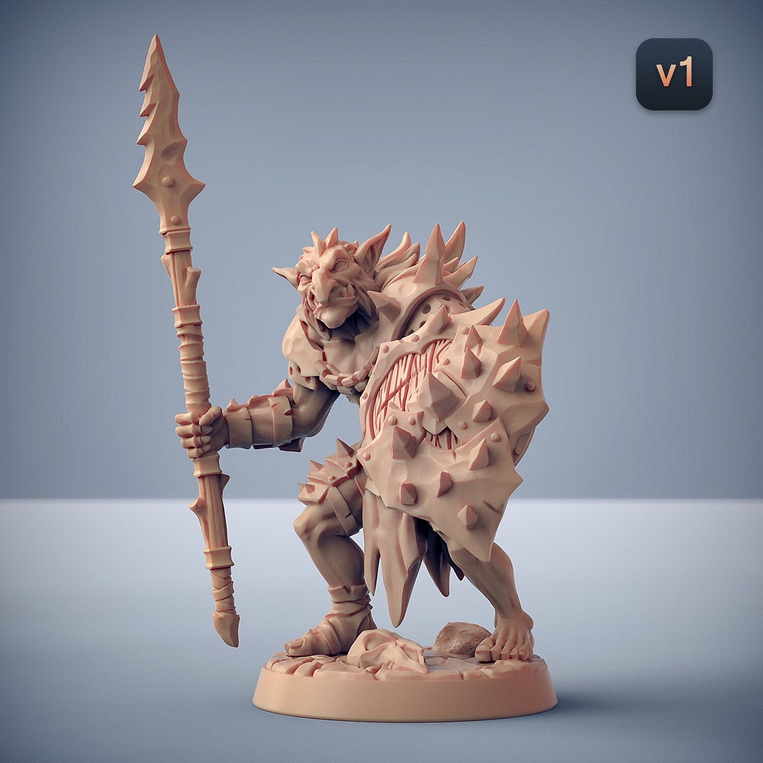 Hobgoblin Warrior C Premium Dnd Miniature Mini Resin 3D Printed | 30327 ...