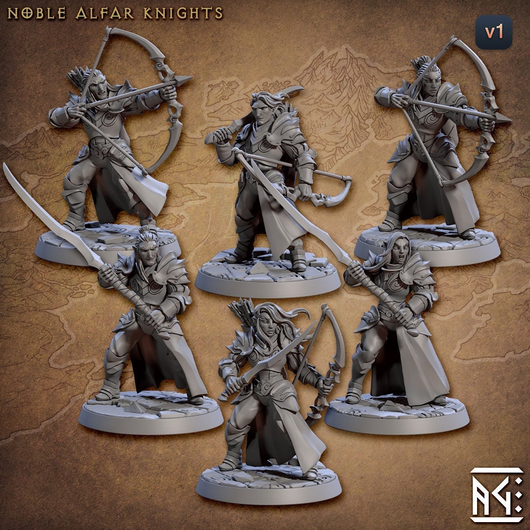 SYELROS ARCH ANGEL of Justice Paladin Cleric Fighter Miniature