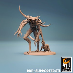 Tormentor Infernum Dämon v7 Premium Dnd Mini Miniatur Figur Figur 28 mm 32 mm bis 100 mm Harz 3D Gedruckt 44268