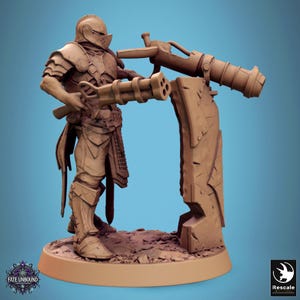 Paladin Knight Cleric Crusade Ranger v12 Premium dnd Miniature Mini  Warrior | Resin 3D Printed| 28mm 32mm 100mm| 46458